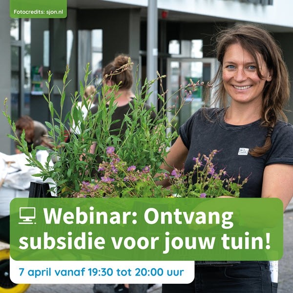 Webinar Over Subsidie Wateropvang En Vergroenen Tuin En Dak ...