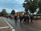 Stille tocht van de Oude Kerk naar het station